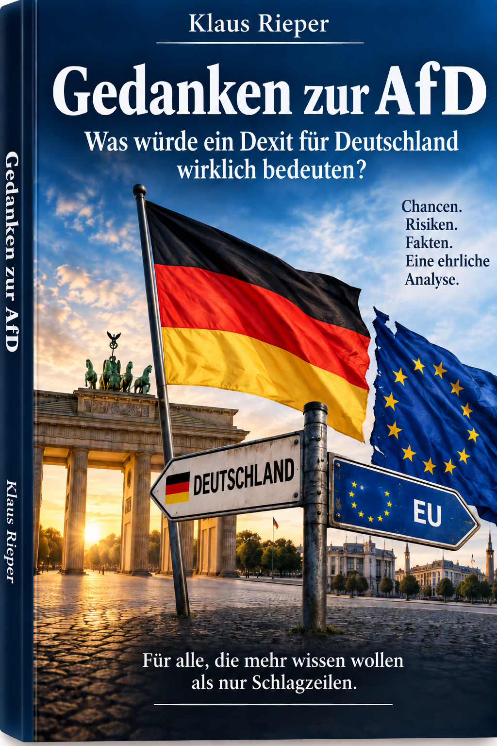 Cover des Buches Gedanken zur AfD